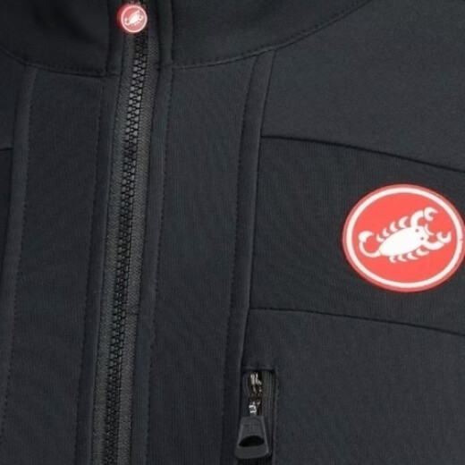 Scorpion autumn and winter fleece waterproof and windproof cycling top long-sleeved men's and women's cycling jersey 515 degrees black S