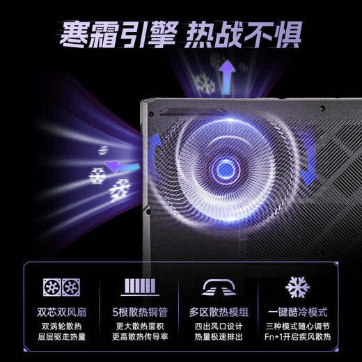 Colorful Hidden Star P16 Pro 13th Generation Core i9 16 pouces ordinateur portable de jeu (i9-13900hx 16G 1T RTX5070 180Hz) Version renouvelée