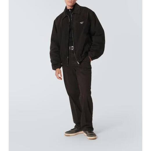 PRADA Luxury Men's RE NYLON suede sneakers brown 20 | 6 UK