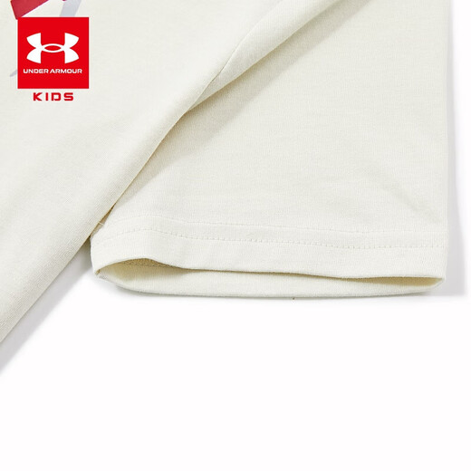 Under Armor Children's Clothing Round Neck Short Sleeve T-Shirt Children's Sports Breathable T-Shirt Round Neck Short Sleeve Boys Baseball Uniform Top Brown 160 The size is small, please take one size larger as normal