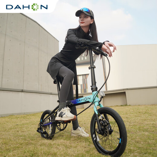 
DAHON K3Plus 16-inch 9-speed ultra-light disc brake folding bicycle adult men and women KAA693 black and red [inner folding] 16-inch x 16-inch