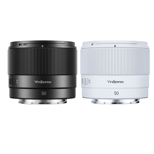 Yongnuo YN50mm F1.8 Multi-SpecificationsR-mount small spittoon SLR mirrorless standard fixed focus lens suitable for Sony ZV-E10 Nikon mouth Fuji mouth Canon camera YN50mm F1.8S Lite Sony E-mount half-frame black shell