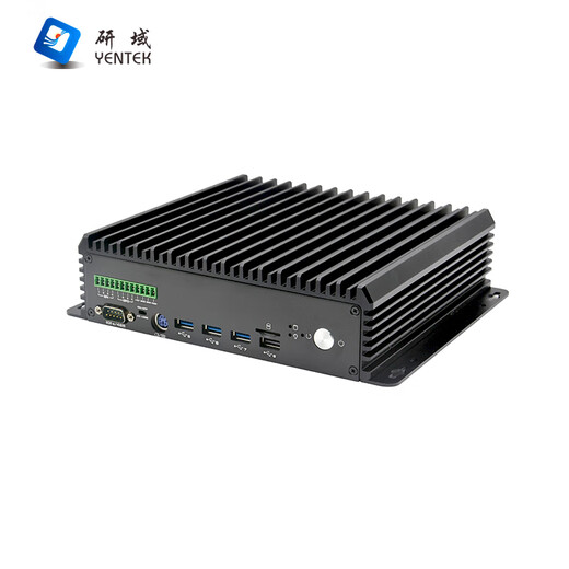 
YENTEK fanless mini industrial control machine dual network 6 serial port machine vision micro industrial computer 10/11 generation i3i5i7 multi-COM embedded research and development domain industrial control host C6850Z-C6 i5-4310/2.0Hz dual core 4G memory + 512G solid state + 12V power supply