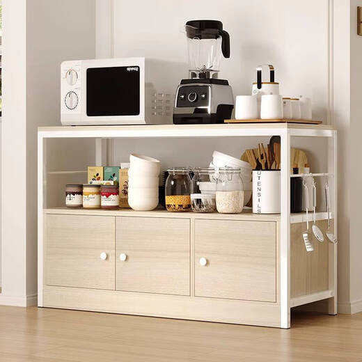 Yonghuan Seitenschrank Küchenschrank Lagerschrank Wohnzimmer Wandlagerschrank Ablage Schrank Tee Tisch Essschrank Weinschrank Hauptbildschrank Schwarz Weiden Farbe 12035