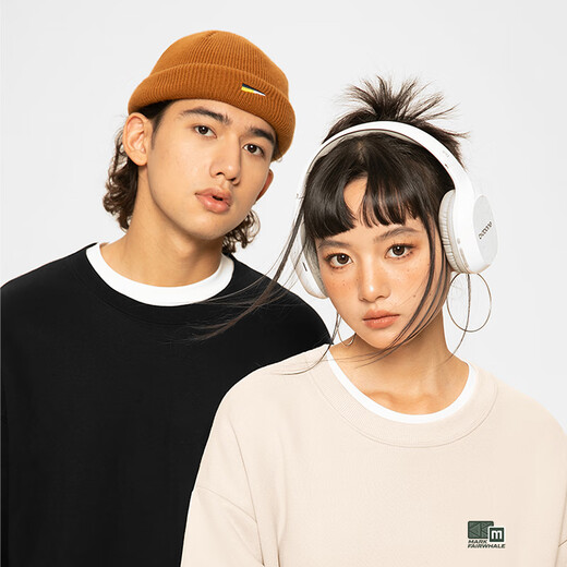 Mark Huafei недеформируемая толстовка мужская весна-осень 2025 новая тяжелая куртка унисекс с круглым вырезом и длинными рукавами черная XL