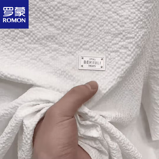 Romon (Romon) 2025 T-shirt à manches courtes pour hommes à manches courtes pour l'été T-shirt polyvalent de qualité fraîche et à manche à manches à manches à manches à manches à manches 1105 Texture de luxe légère noire m 80-jin [Jin est égal à 0,5 kg]