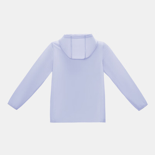 Xuezhongfei [same style in the mall] Children's sun protection suit outdoor long sleeves thin and breathable UPF50+ sun protection jacket Light mist purple 6174 120 /120/60