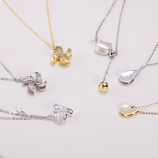 
Necklaces are simple and light luxury spring and summer fashion sense zircon necklace decoration girlfriend best friend gifts are sold FFC1049BR1
