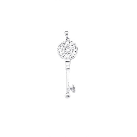 Youlai Pt950 Ferris Wheel Key Pendant Women's Platinum Key Pendant New Ladies Pendant as a Birthday Gift for Your Girlfriend Key Pendant Approximately 3.1-3.2g