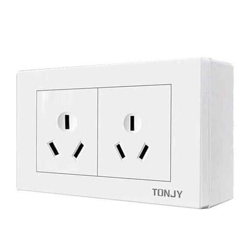 Special 146 type old-fashioned switch for air conditioning socket, surface-mounted six-hole dual 16A high-power water heater power panel, Tianji 146 type five-hole + three-hole 16A socket