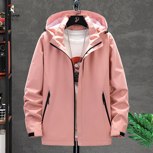 Woodpecker (Tucano) 2025 Chaqueta delgada de primavera y otoño para hombres y mujeres a prueba de viento pareja al aire libre chaqueta casual hombres gris oscuro l