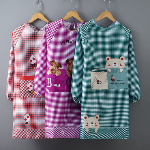 Summer delgada de cuero de durazno de cuero ropa de manga larga para cocina para hombres y mujeres delantera de trabajo de trabajo adulto