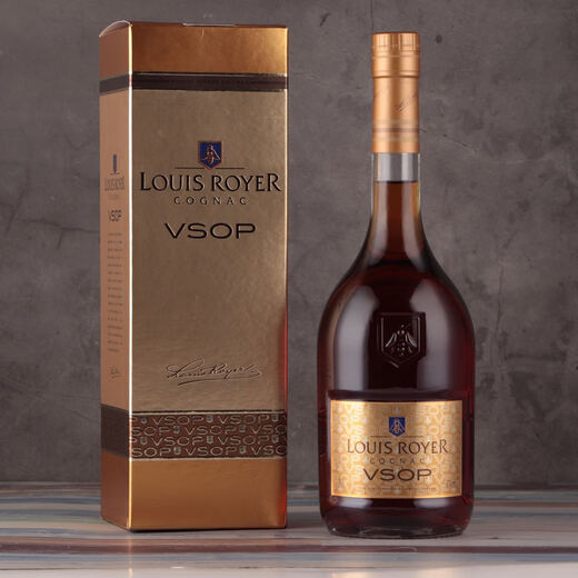 路易老爷(LOUIS ROYER)VSOP 路易老爷XO1000ml干邑白兰地法国原装进口洋酒 路易老爷vsop 1000mL 1瓶 盒子微瑕