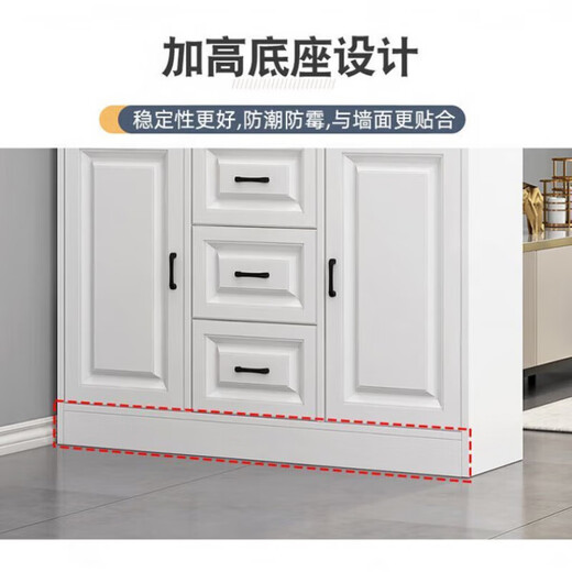 Nuogan shoe cabinet and entrance cabinet integrated modern light luxury simple living room screen entrance partition cabinet multi-functional wine cabinet storage cabinet warm white + glass door + 80 * 34 * 200 cm, installed by yourself