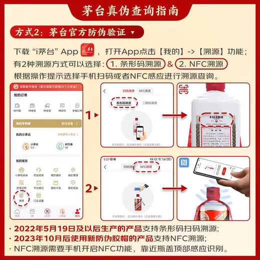 Moutai (Moutai) 2023 Feitianische Sauce-Geschmack 53 Grad 500 ml*6 Vollkiste [Berühmter Wein Jianzhen]