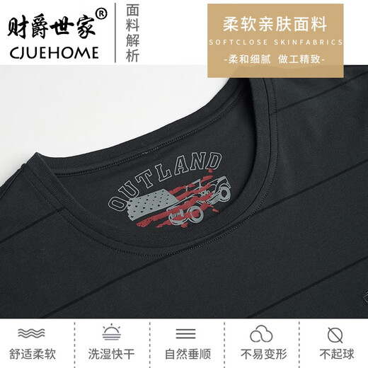Papa Sommer Sommer kurzärmelig T-Shirt Herren 50er Vatertag Kleidung rund Hals mittleren Alters und ältere Männer halbärmelte GDB9928 Navy L 170//