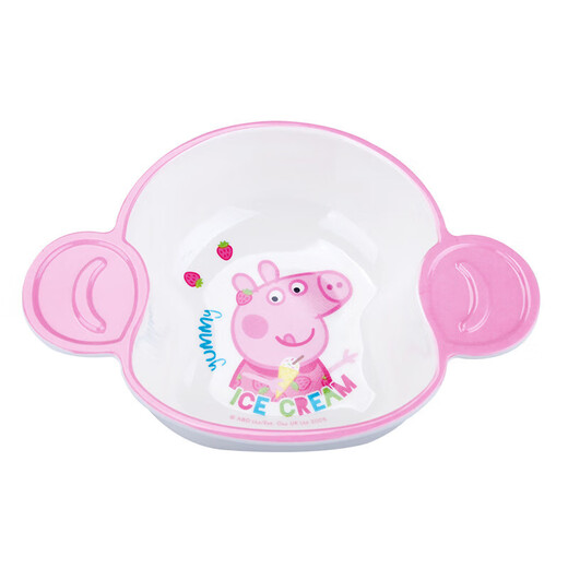 Lebensmittelqualität Melamin-Tabellengeschirr Kindergarten Cartoon Baby ergänzende Lebensmittelschale Kinder Home Bowl Doraemon Doppelohrschale DL-W6049