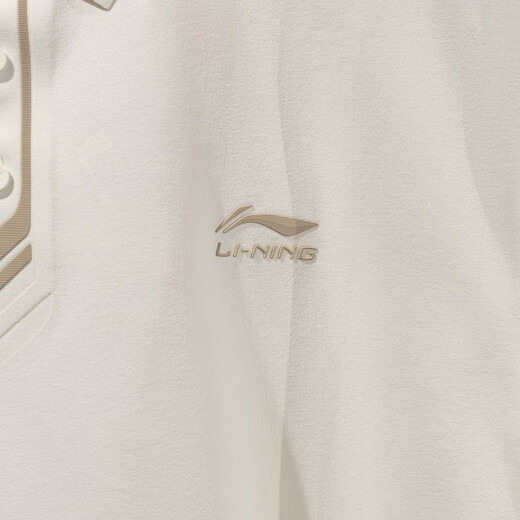 Kurzärärmelte Polo-Shirt von Männern 2025 Summer New Honor Serie Casual Lapel T-Shirt APLV673 Champagner Weiß APLV673-1 2XL
