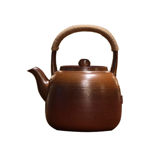 
Chinese-style runi pot tea-making health clay pot household large capacity outdoor water kettle pure hand-pulled teapot small 9856 kiln variant 730ml super high kiln above 1L