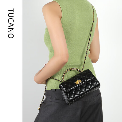Woodpecker (TUCANO) bag women's bag 2025 high-end sense ladies' small fragrance chain shoulder bag practical birthday gift