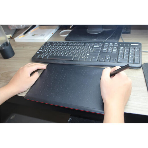 和冠（Wacom）数位板ctl472/672中号手绘板bamboo绘图网课手写板入门学习 CTL-672标配95新 21x16cm