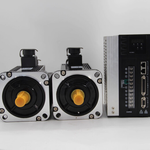 Yue Changsheng 130/180ST AC servo motor set 380V power supply driver 1.5KW2KW3KW5.5KW 130-4n.m-2500 rpm + drive 1KW with brake for vertical use