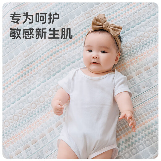YAZAN crib gauze soft mat sheets maternal and infant category A pure cotton baby nap sheets Squirrel Nuts 90*70CM