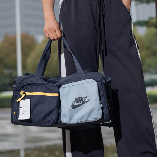 Nike (NIKE) fitness bag men and women single shoulder crossbody bag sports travel hand-carrying bucket bag men and women BA6169-410 BA6169-410() 1
