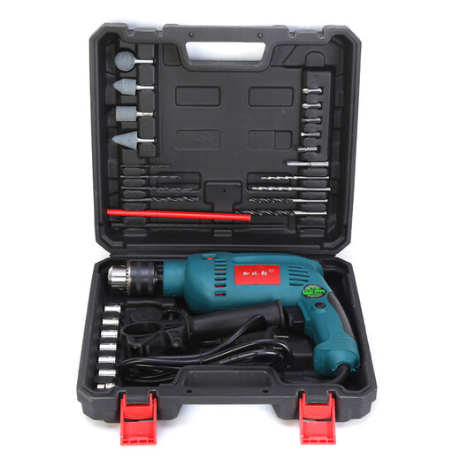 Yonghuan Direct Supply Impact Drill Nettoverkaufskombination Hardware-Tools für multifunktionale Flash-Drill-Atlas-Modell des Haushalts.