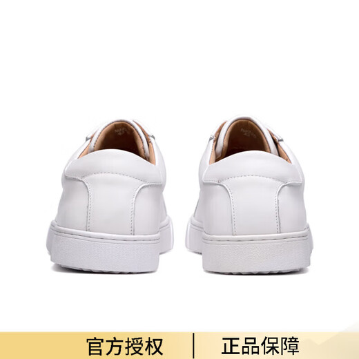 Mnsmin französische Luxus-Männerschuhe High-End-Vier-Jahreszeiten-Kuhlatten-Schnüre-up Casual White Schuhe Daily Pendlerschuhe Modetrend Weiß 9225 38