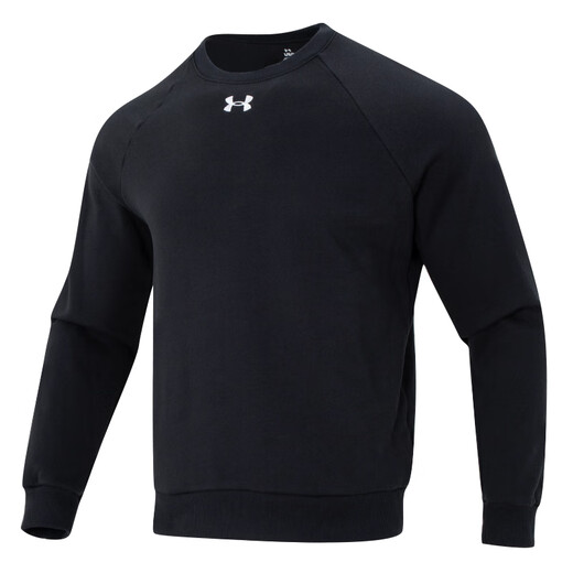 Under Armor Men's 2026 Spring New Sportswear Fitness Round Neck Loose Sweatshirt/Pullover 1379755-001 S
