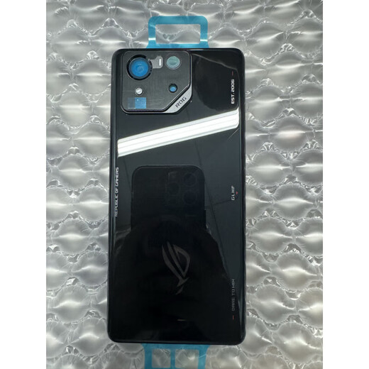 ASUS adapted ROG8 back cover brand new original black gray back case mobile phone back cover with frame without cable ROG8 glossy black back cover (with lens ring)