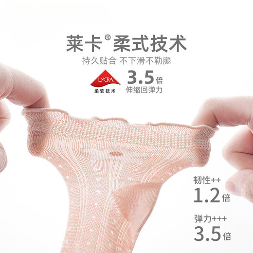 新生婴儿袜子春夏季网眼超薄款卡通中筒宝宝夏天无骨松口不勒棉袜 9734系列三双组 1-3岁 M码 适合脚长12-14cm
