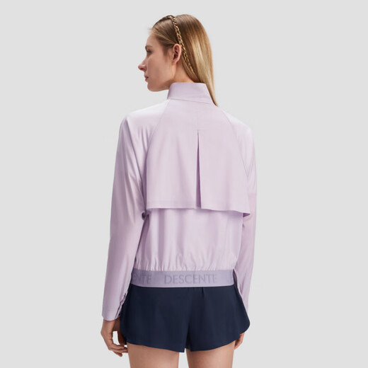 Descente WomenStudio-Serie leichte und atmungsaktive Hautmantel gewebtes Oberteil für Frauen wt-weiß s