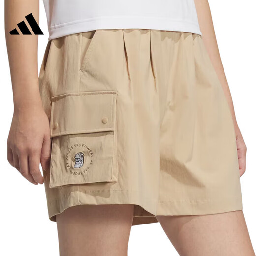 Adidas Frauenhose 2025 Sommer Neue Sportshorts trendy Slim Fit Komfortable atmungsaktive Fitness -Training Casual Hosen JL9274 L