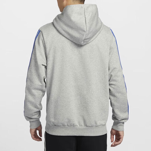 
Nike (NIKE) official sweatshirt men's tops for spring new CNY Dragon Year limited velvet casual sportswear hooded pullover HJ3882-063 color adjustment dark gray/light ivory white M