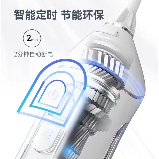 Bohao (prooral) F27 dental rinser portable tooth cleaner, water flosser, dental calculus prevention, toothbrush and tooth cleaning Bohao dental rinser 2 nozzles, faith white, does not support unpacking and trial