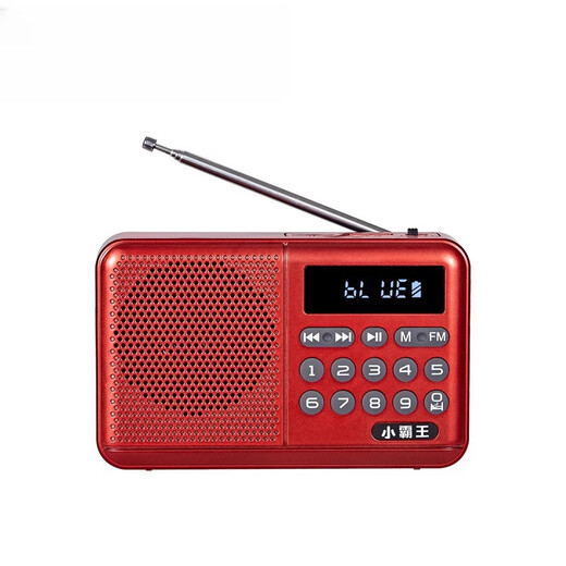 Jingdong Logistics Radio, echtes neues S82-Karten-Bluetooth-Radio, Lied, Oper, Geschichtenerzählen, Lernen, FM, Bluetooth, Audio, speziell für ältere Menschen, Rot (Standardversion)