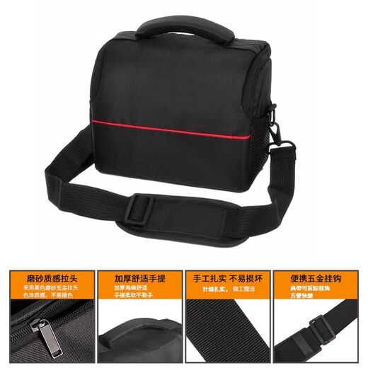 UECYXOP Canon Sony shoulder cross-body camera bag Micro SLR camera storage shoulder bag protective cover moisture-proof waterproof shock-proof portable digital photography liner bag Fuji Nikon bag large capacity camera bag
