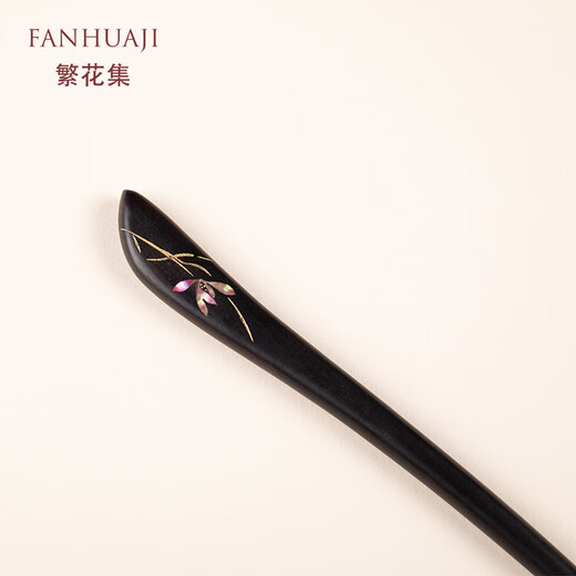 Flower Collection Ebony Hairpin Gift Box Teacher's Day Valentine's Birthday Gift Confession for Teacher Wife Girl Friend Orchid Orchid