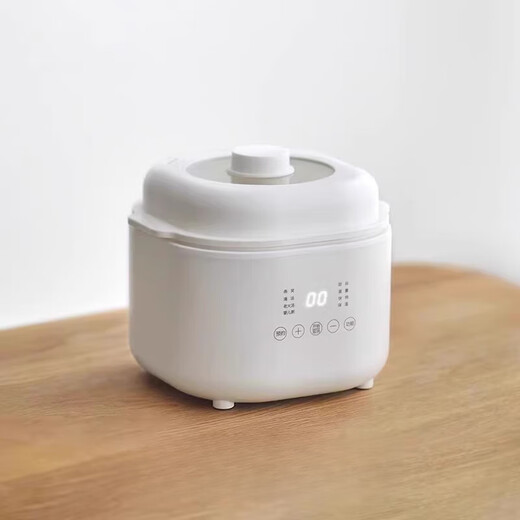 WCZ German electric stew pot bird's nest small stew pot water-proof stew household soup baby porridge pot baby food supplement pot capacity - with anti-scald handle 1L