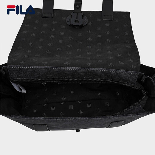 
FILA official men's bag shoulder bag 2025 retro old flower shoulder bag casual crossbody bag carry bag
