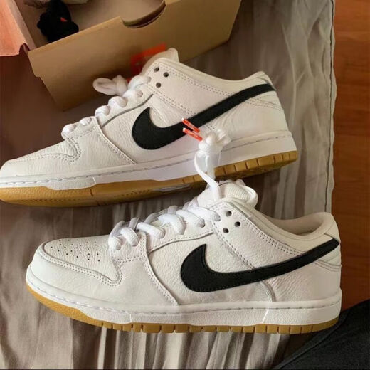 CLENIKEED Putian Pure Original Dunk high version fashionable low-cut sneakers for all seasons series men's and women's casual shoes white raw rubber NIKE 41 NIKE