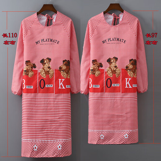 Summer delgada de cuero de durazno de cuero ropa de manga larga para cocina para hombres y mujeres delantera de trabajo de trabajo adulto