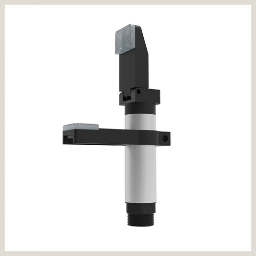 Manipulator pneumatic finger single-action dial cylinder mechanical claw hand 95 degree rotation lengthened clamp pneumatic finger BZ20-95 without baffle-blue pad