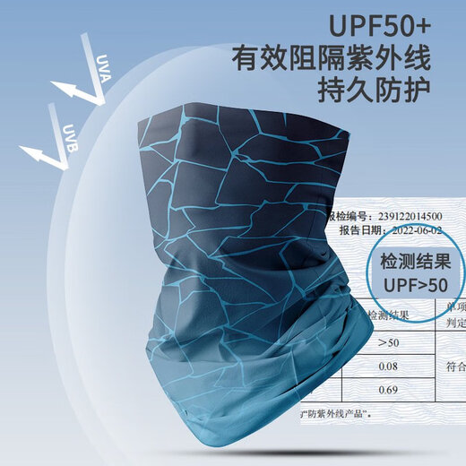 Zrce Ice Silk Sun Protection Mask Mask Riding Magic Headscarf Men's Summer Face Face Sweel Outdoor Fishor Swarf Cover pour les femmes peut être personnalisée Youman YD-1048