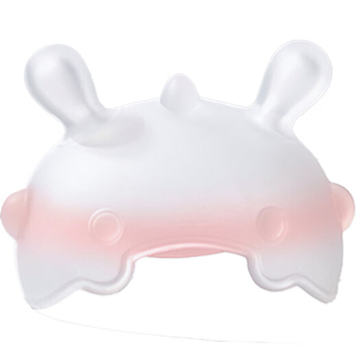 Teething stick for infants aged 3 months and 6 months can be boiled and sterilized by high temperature. Soothing teether pink.