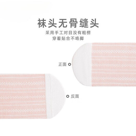 婴儿袜子春夏季网眼超薄款儿童卡通中筒宝宝卡通无骨松口不勒棉袜 9734系列三双组 0-6月 XS码 适合脚长8-10cm