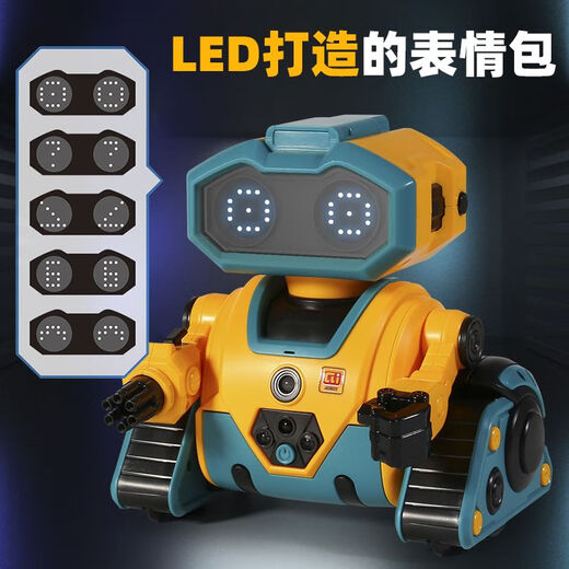 2024 Neue Gestenerkennung Fernbedienung intelligenter Roboter Elektrisches Programmieren zur Begleitung von Kindern, Jungen- und Mädchen -Spielzeug -Rundenmodell - Geste -Erfassungsaufnahme und singen und tanzendem Kampfkunst Single Electric Ladargable Battery