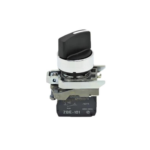 Schneider 2-speed selector switch XB4BD21 self-locking 3-speed self-resetting D33 knob conversion switch normally open and normally closed XB4BD33 (3-speed self-locking 2 normally open)